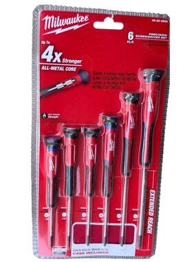 Milwaukee 48-22-2610 6 PC TORX® Precision Screwdriver Set w/ Case
